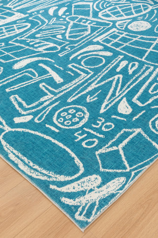 katiemerz x Kalaty Sportsglyphs SY1268 Area Rug