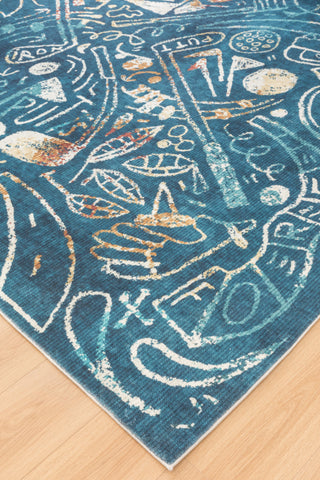 katiemerz x Kalaty Sportsglyphs SY1272 Area Rug