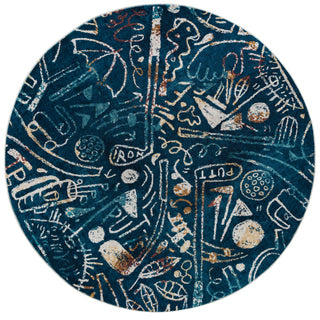 katiemerz x Kalaty Sportsglyphs SY1272 Area Rug