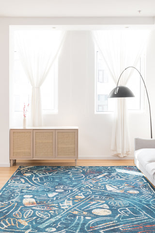 katiemerz x Kalaty Sportsglyphs SY1272 Area Rug