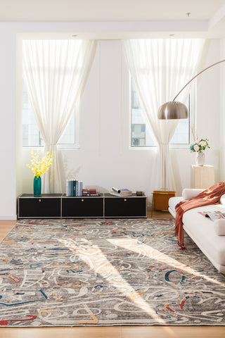 katiemerz x Kalaty Sportsglyphs SY1273 Area Rug