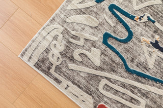 katiemerz x Kalaty Sportsglyphs SY1273 Area Rug
