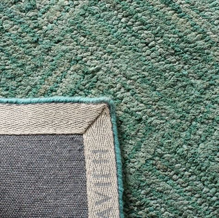 Safavieh Nantucket Green Multi Area Rug Backing Closeup Weave