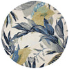 KAS Sparta 3185 Ivory/Blue Sanctuary Area Rug