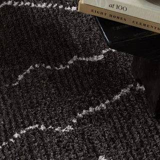 Jaipur Living Tamry Nerissa TMR04 Black/ Area Rug by Label J Detail