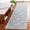 Safavieh Trace TRC304M Blue / Ivory Area Rug Room Scene Runner