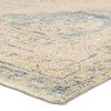 Jaipur Living Tesorino By House Sprucing Marito TRN02 Beige / Blue Area Rug Corner