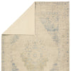 Jaipur Living Tesorino By House Sprucing Marito TRN02 Beige / Blue Area Rug Backing
