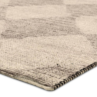 Jaipur Living Tesorino By House Sprucing Gioia TRN04 Taupe / Cream Area Rug Corner