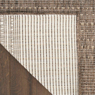 Nourison Tulum TLM01 Brown Area Rug Backing