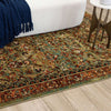 Karastan Spice Market Tigris Aquamarine Area Rug