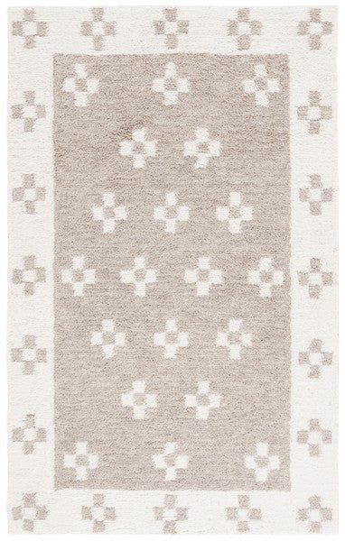 Safavieh Vermont VRM558B Beige / Ivory Area Rug 5 X 8