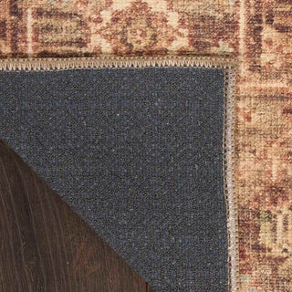 Nourison Vintage Washables VWS14 Gold Area Rug Backing