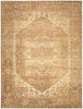 Nourison Vintage Washables VWS14 Gold Area Rug 8 X 10