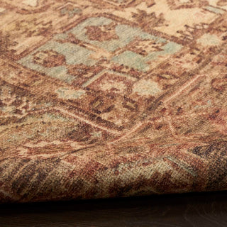 Nourison Vintage Washables VWS14 Gold Area Rug Detail