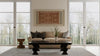 Feizy Wallace 8A38F Gray/Ivory Area Rug Room Scene Feature