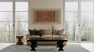 Feizy Wallace 8A38F Gray/Ivory Area Rug Room Scene Feature
