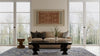 Feizy Wallace 8A39F Blue/Ivory Area Rug Room Scene Feature