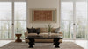 Feizy Wallace 8A44F White/Brown Area Rug Room Scene Feature