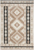 Nourison Washable Decor WSD06 Beige Black Area Rug 5 X 8