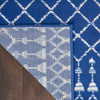 Nourison Whimsicle WHS02 Navy Area Rug Backing 