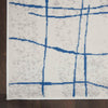 Nourison Whimsicle WHS09 Ivory Blue Area Rug Corner 