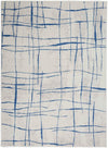 Nourison Whimsicle WHS09 Ivory Blue Area Rug Main Image 