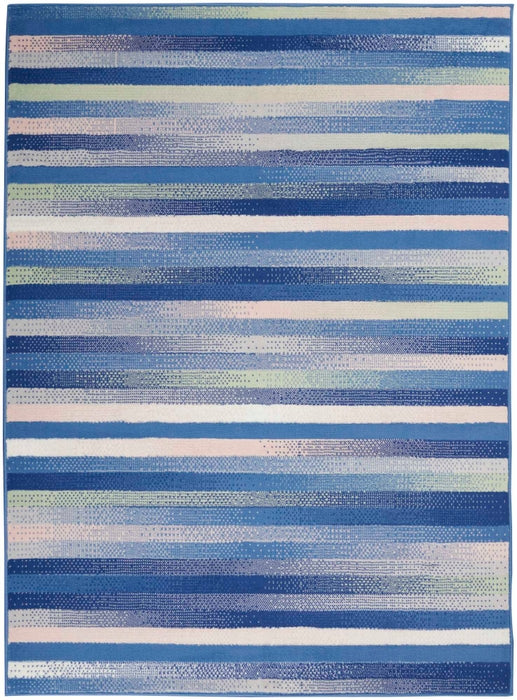 Nourison Whimsicle WHS12 Blue Multicolor Area Rug Main Image 