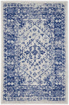Nourison Whimsicle WHS15 Ivory Navy Area Rug 2'x3'