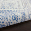Nourison Whimsicle WHS17 Ivory Blue Area Rug Rolled 