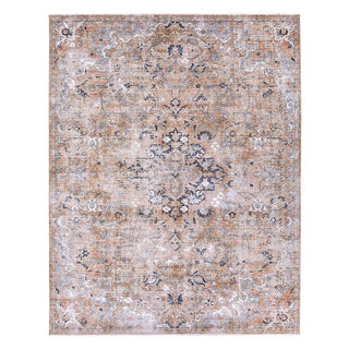 Jaipur Living Zefira Amena ZFA08 Gold/Gray Area Rug 5 X 8