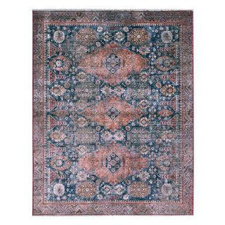 Jaipur Living Zefira Razia ZFA12 Navy/Red Area Rug 5 X 8