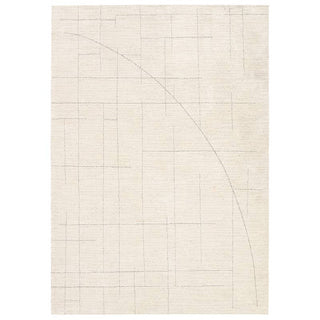 Jaipur Living Ziyad Lioum ZIY02 Ivory/Gray Area Rug by Label J 5 X 8