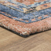 Karastan Zula Haykota Terracotta/Rust Blue Area Rug