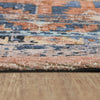 Karastan Zula Haykota Terracotta/Rust Blue Area Rug