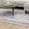 Karastan Zula Hazega Blue/Rose Area Rug