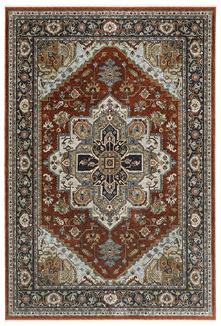 Oriental Weavers Aberdeen 1144R Red/Blue Area Rug main image