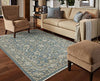 Oriental Weavers ABERDEEN 070H1 Blue/ Beige Area Rug Room Scene