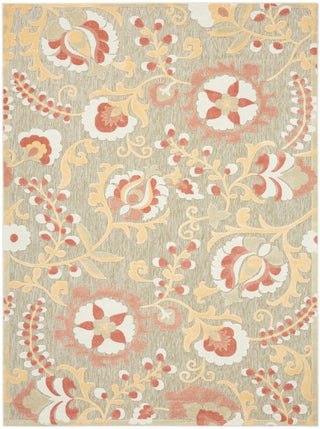 Nourison Aloha ALH17 Sage Rose Area Rug 8 X 10