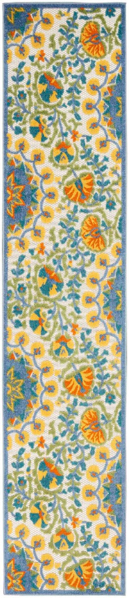 Nourison Aloha ALH22 Multicolor Area Rug 2'3'' X 12' Runner