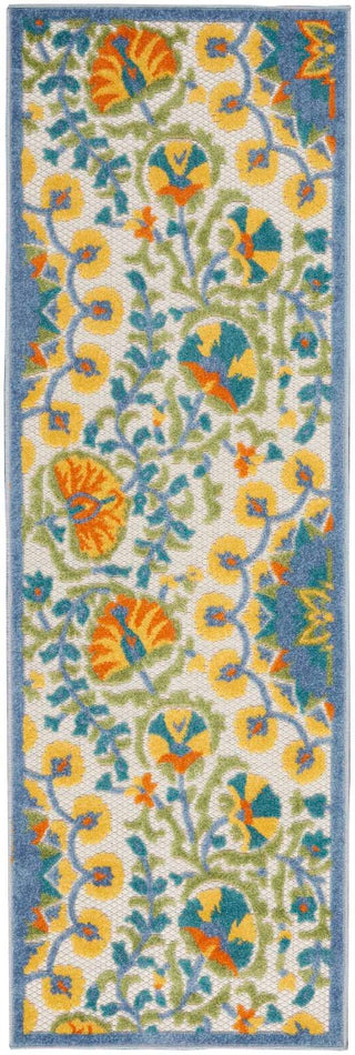 Nourison Aloha ALH22 Multicolor Area Rug 2'3'' X 8' Runner