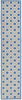 Nourison Aloha ALH26 Blue/Grey Area Rug 2'3'' X 12' Runner