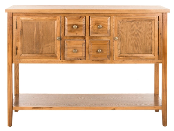 Safavieh Charlotte Storage Sideboard Oak Front