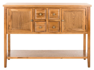 Safavieh Charlotte Storage Sideboard Oak Front