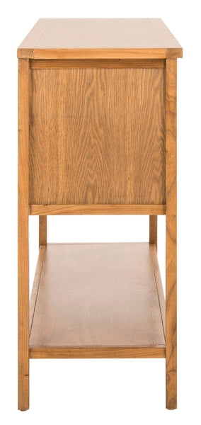 Safavieh Charlotte Storage Sideboard Oak Side