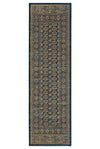 Oriental Weavers Ankara 602K5 Blue/Gold Area Rug 2'3'' X 7'6'' Runner