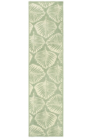 Oriental Weavers Barbados 8027Z Green/Ivory Area Rug 1'10'' X 7'6''  Runner