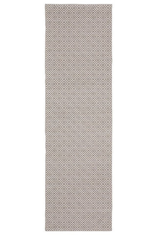 Oriental Weavers Capistrano 525B1 Grey/Grey Area Rug 2'3'' X 7'6'' Runner