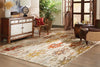 Oriental Weavers Casablanca 4437A Ivory/Multi Area Rug Room Scene Featured