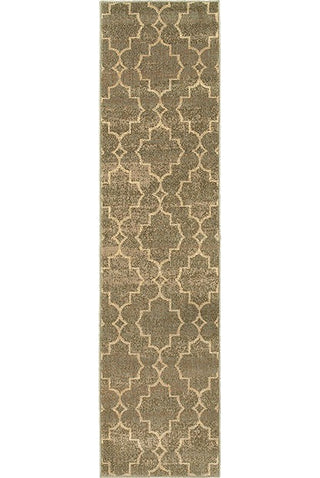 Oriental Weavers Casablanca 5329B Brown/Ivory Area Rug 1'10'' X 7'6'' Runner